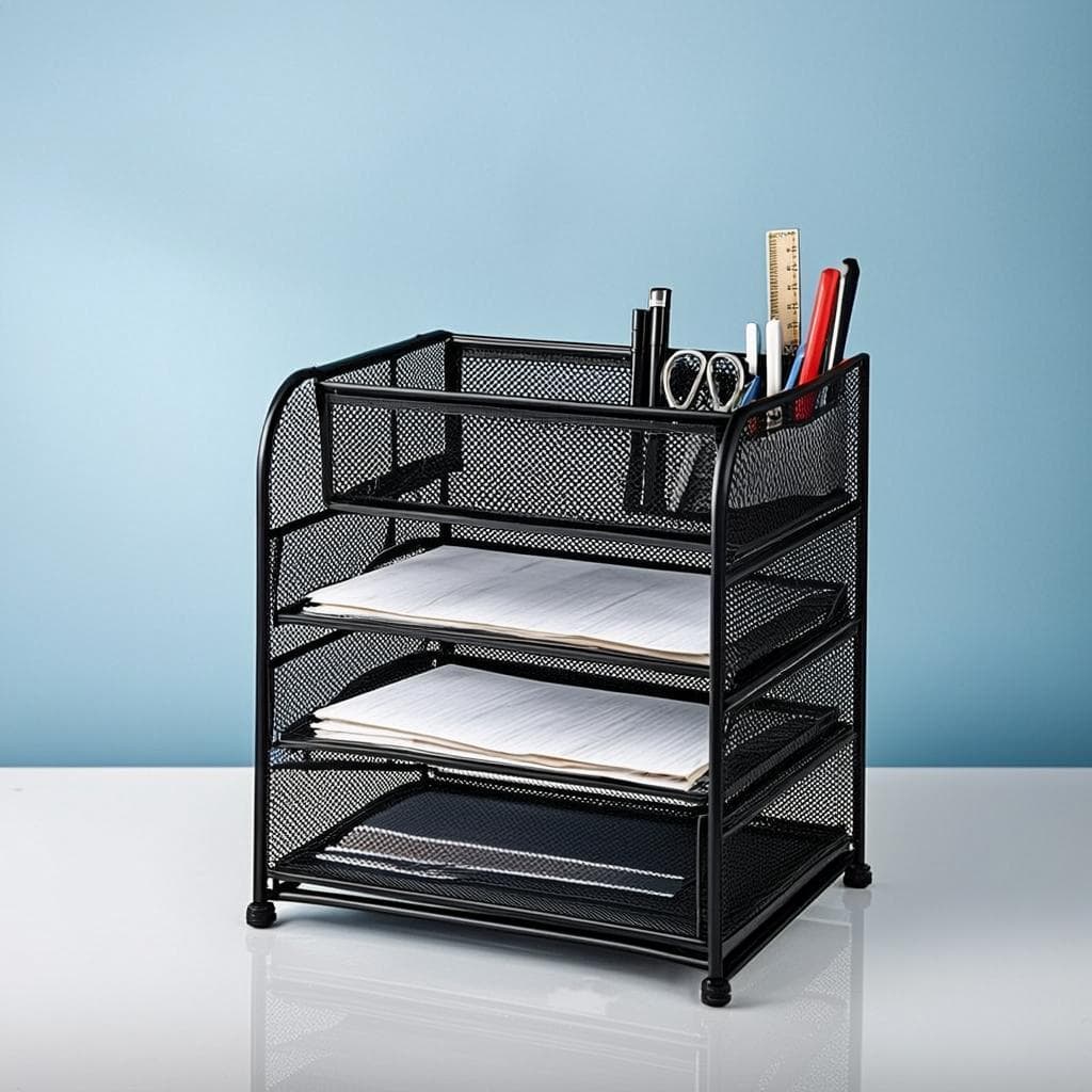 Desk Organizer — 5 Compartment